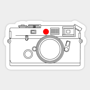 Classic SLR Camera Sticker